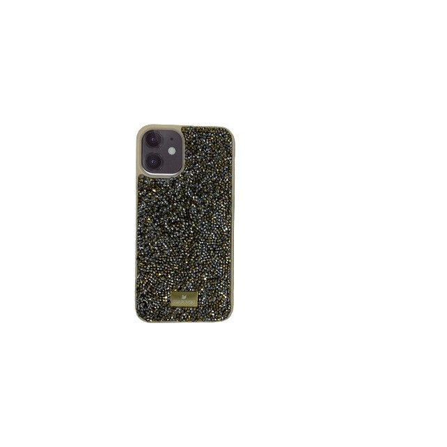 Gold Case for iPhone 12 mini with Swarovski Crystals