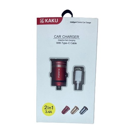 Kaku Car Charger KSC-183 Red